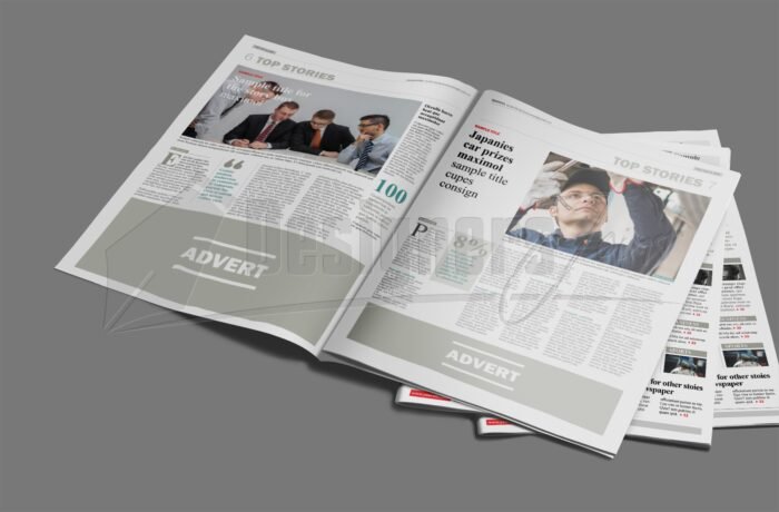 32 pages newspaper template2