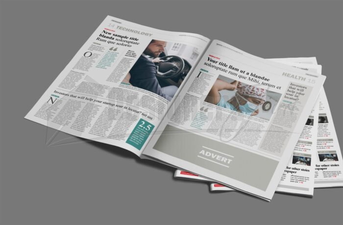 32 pages newspaper template6