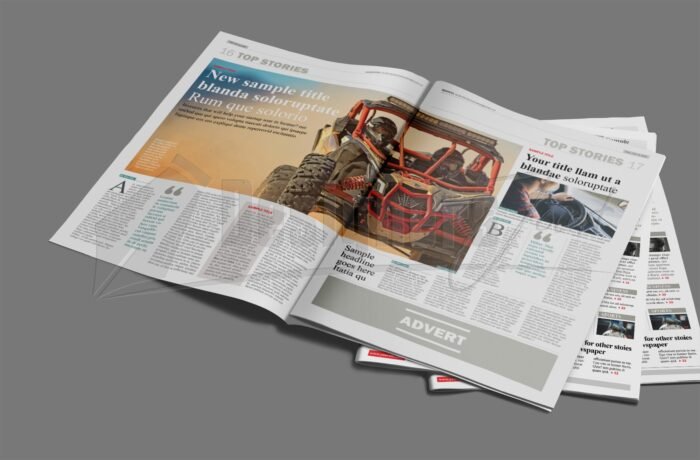 32 pages newspaper template7