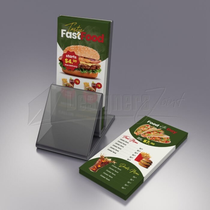 Fast Food Restaurant Menu DL Flyer