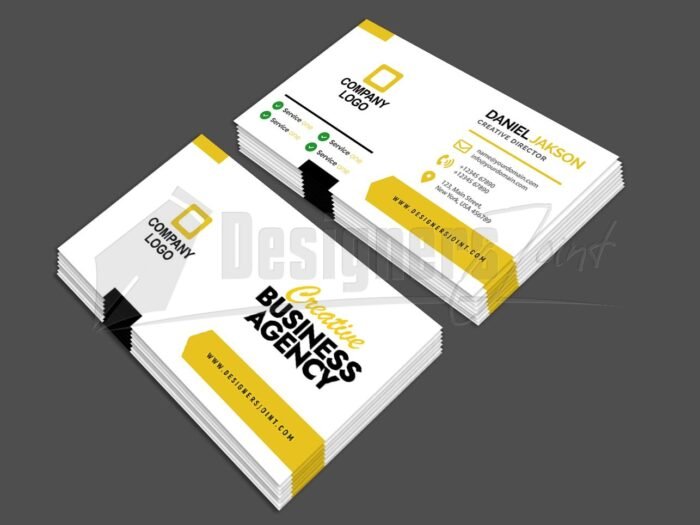 Creative Business Agency Business Card