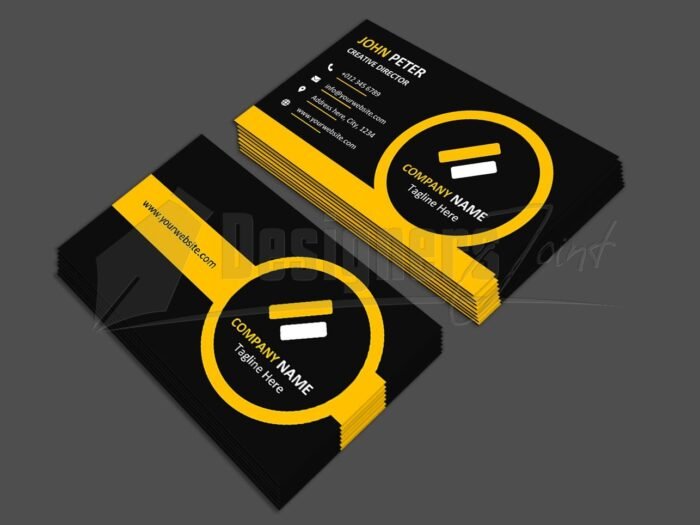 Free Business Card Template for Microsoft Word