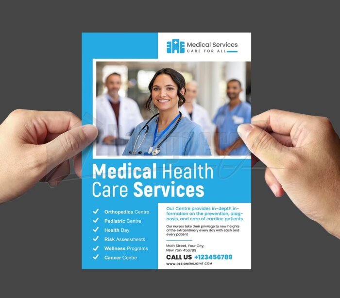Medical Flyer Template for Photoshop