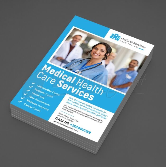 Medical Flyer Template for Photoshop