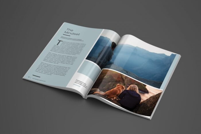Clean Neat InDesign Lifestyle Magazine Template 32 Page