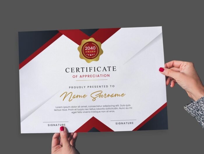 Degree-Diploma Graduate Certificate Template2