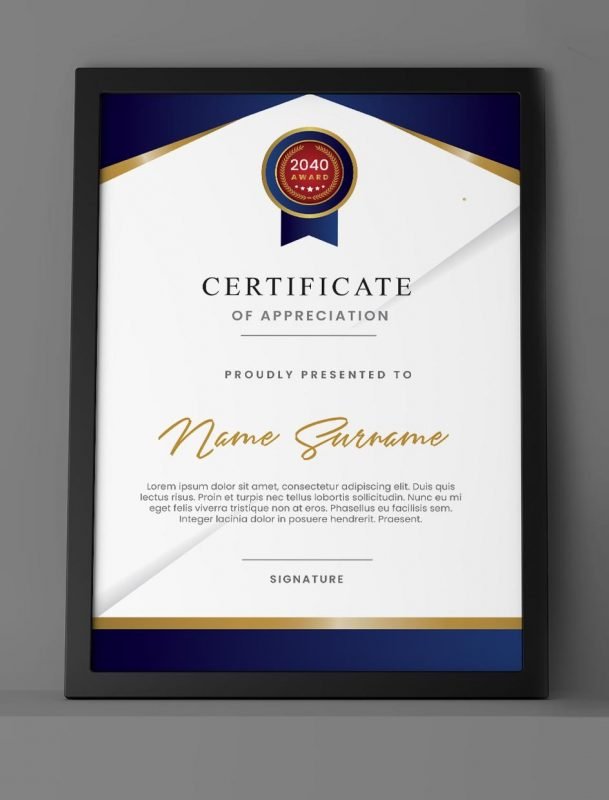 Modern Multipurpose Certificate Template | DesignersJoint.Com