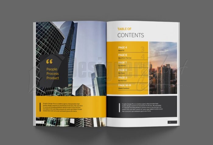 16 Page InDesign Company Profile Template