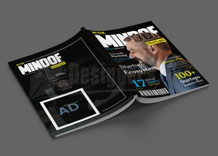 50 Pages InDesign Business Magazine Template - In The Mind of Startups